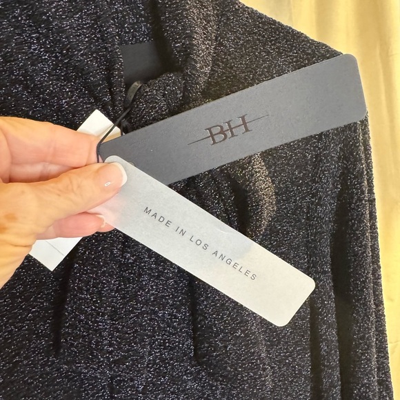 Black Halo 
Coralia Metallic Tie-Neck Mini Dress SZ 10 NWT MSRP $345 SOLD OUT - Picture 9 of 11